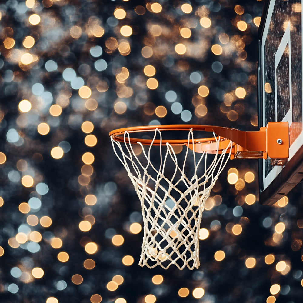 Sports Photo Backdrops Starry Hoops Moment Backdrop GQ6-258