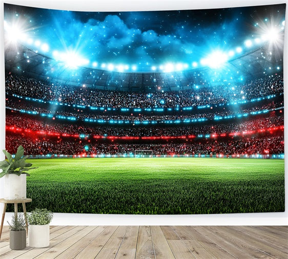 Soccer Field Backdrop Champions Glory Field Backdrop GQ6-281