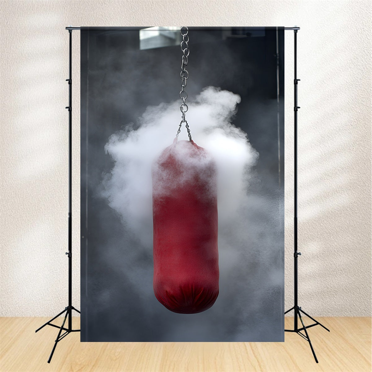 Sports Photography Backdrop Smoke Punch Training Backdrop GQ6-290