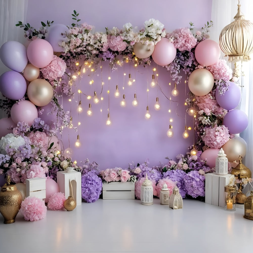 Birthday Backdrops Twinkle Blossom Dream Backdrop GQ6-324