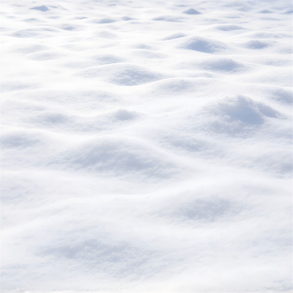 Snowy Christmas Backdrop Soft White Snowdrift Texture Christmas Photoshoot Backdrop GQ610-63