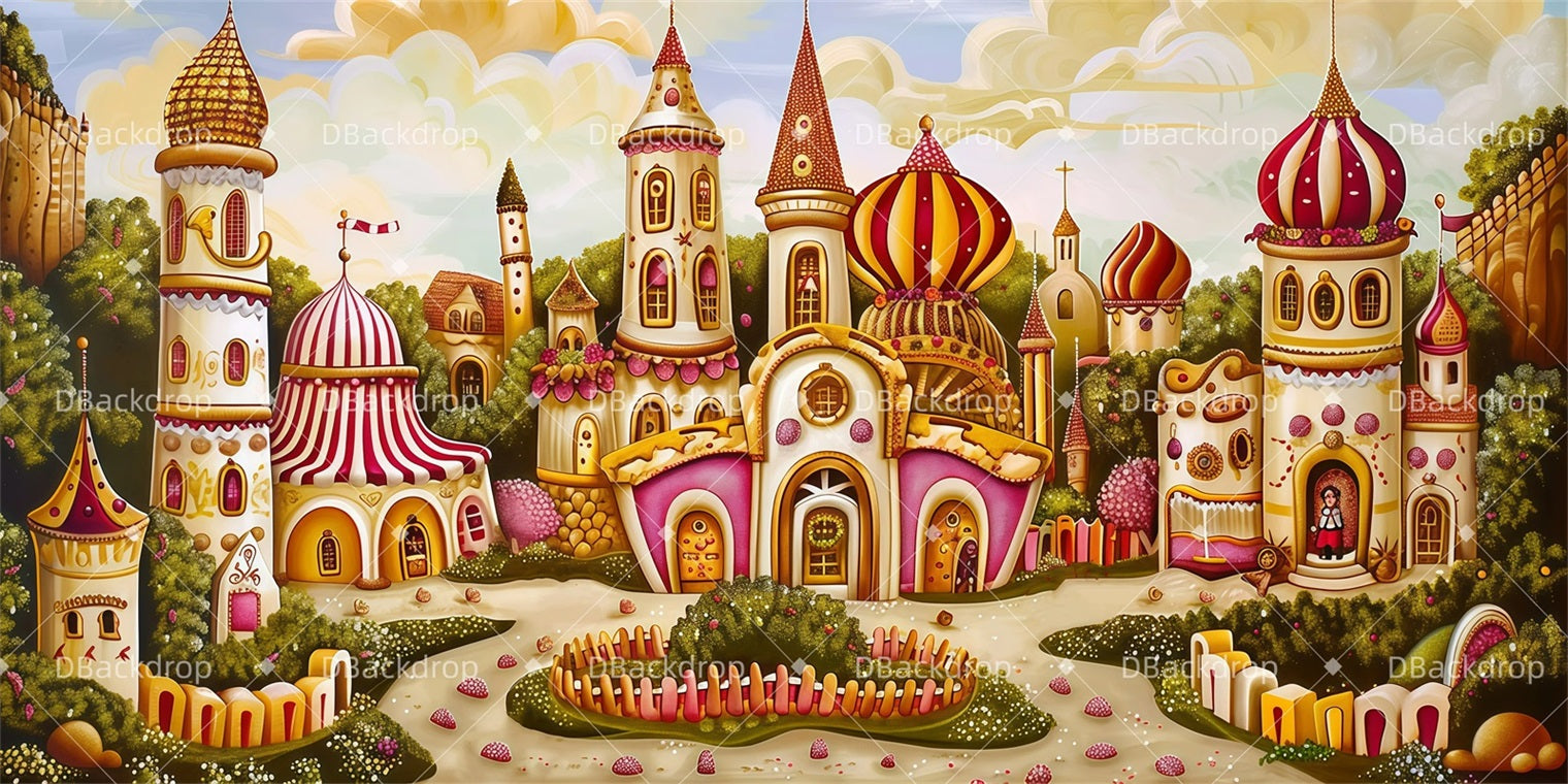 Performance Backdrops Toyland Palace Movie Theater Backdrop GQ62-T23