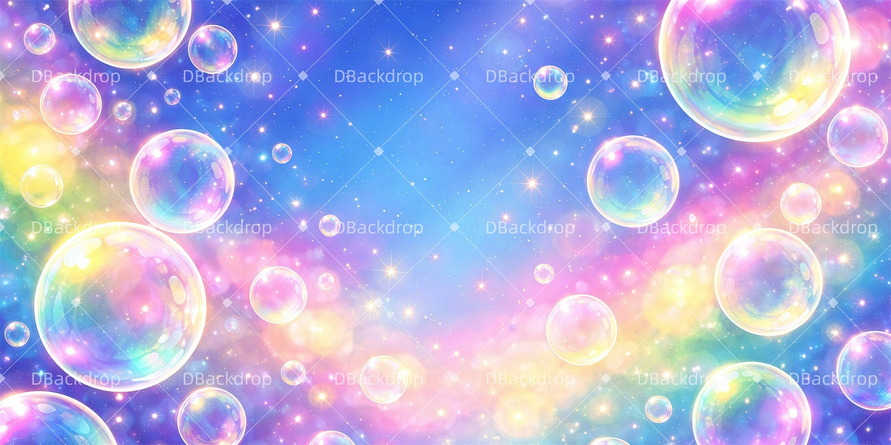 Large Stage Backdrops Bubble Fantasy Theater Backdrops For Sale GQ62-T38