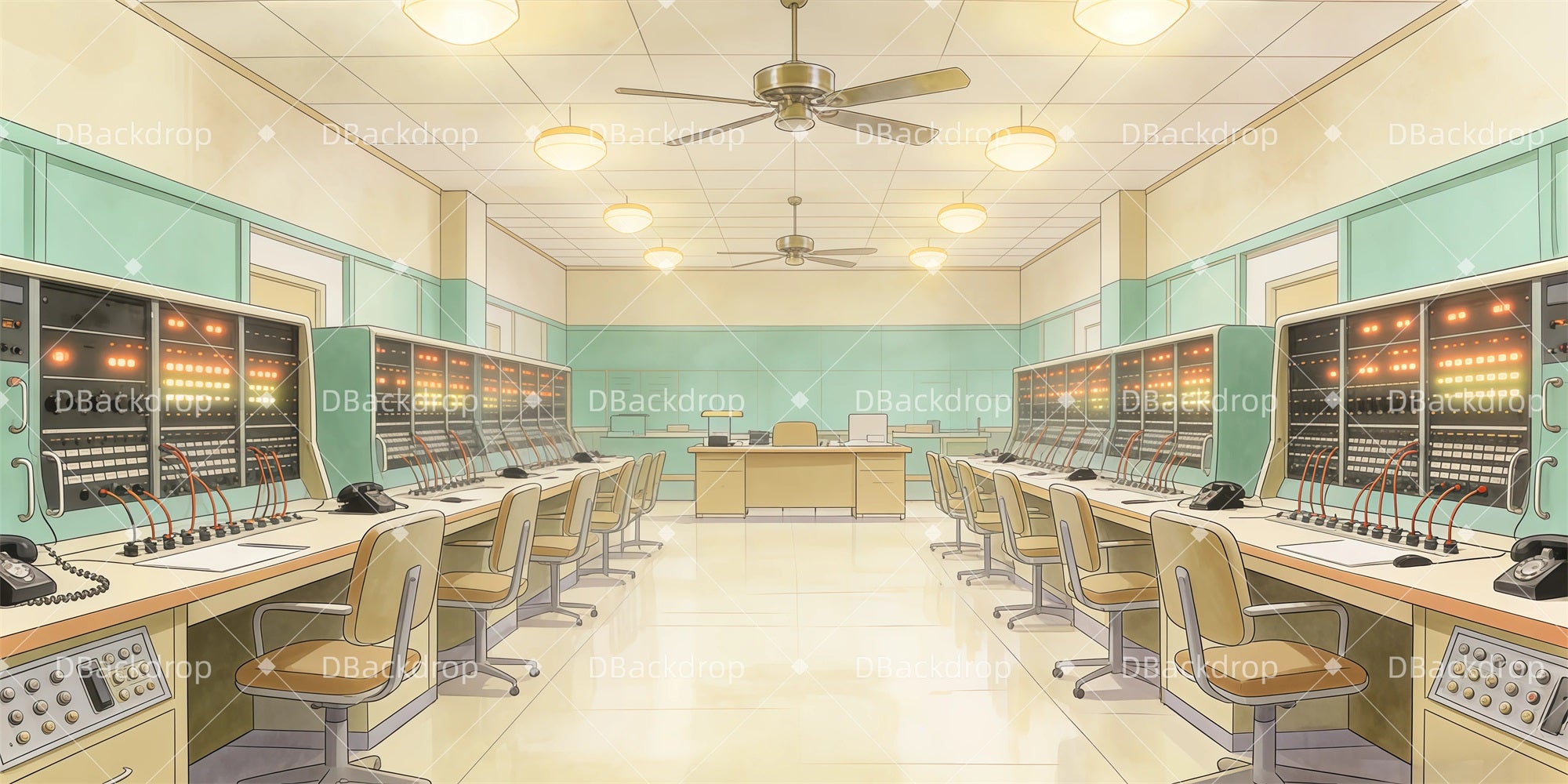 Stage Backdrop Ideas Telephone Center Performance Backdrops GQ62-T41