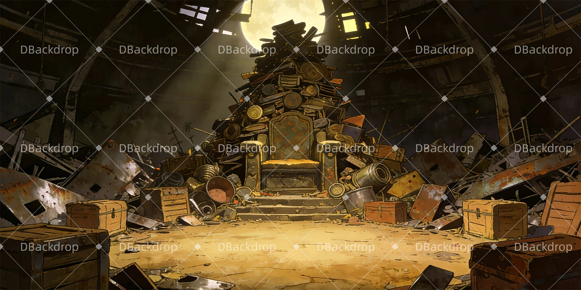 Stage Backdrop Gathering Place Backdrop For Theater Play GQ63-T5