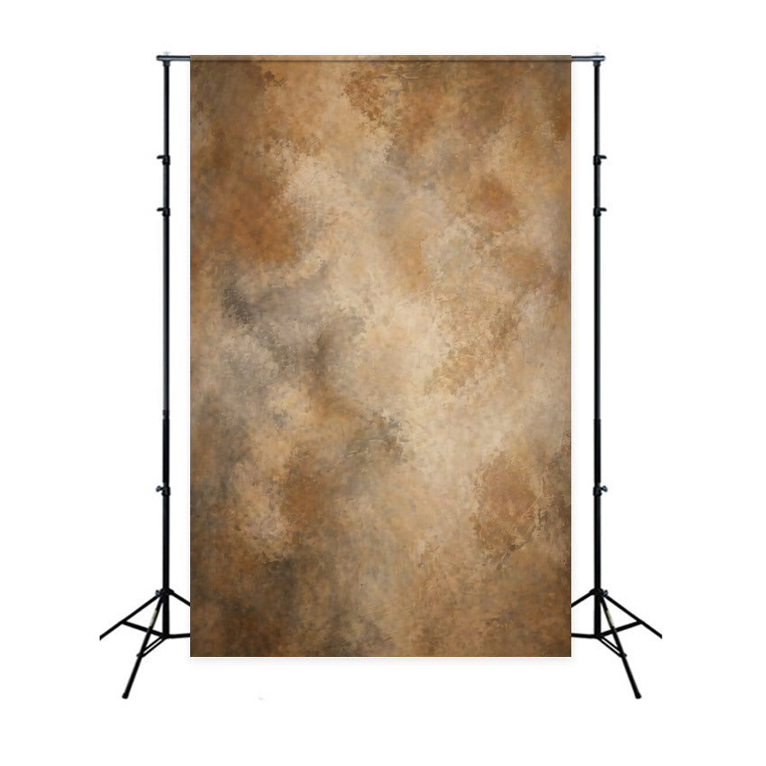 Tan Photo Backdrop Warm Mocha Art Texture Wash Abstract Backdrops GQ64-36