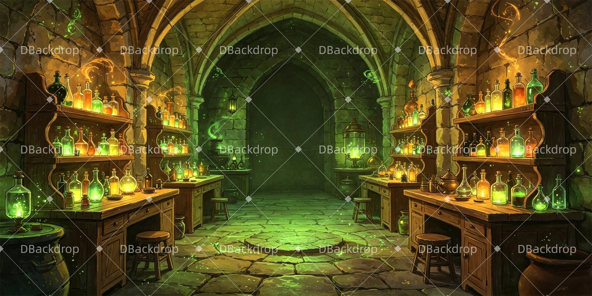Stage Backdrop Ideas Potion Classroom Cheap Theater Backdrops GQ65-T14