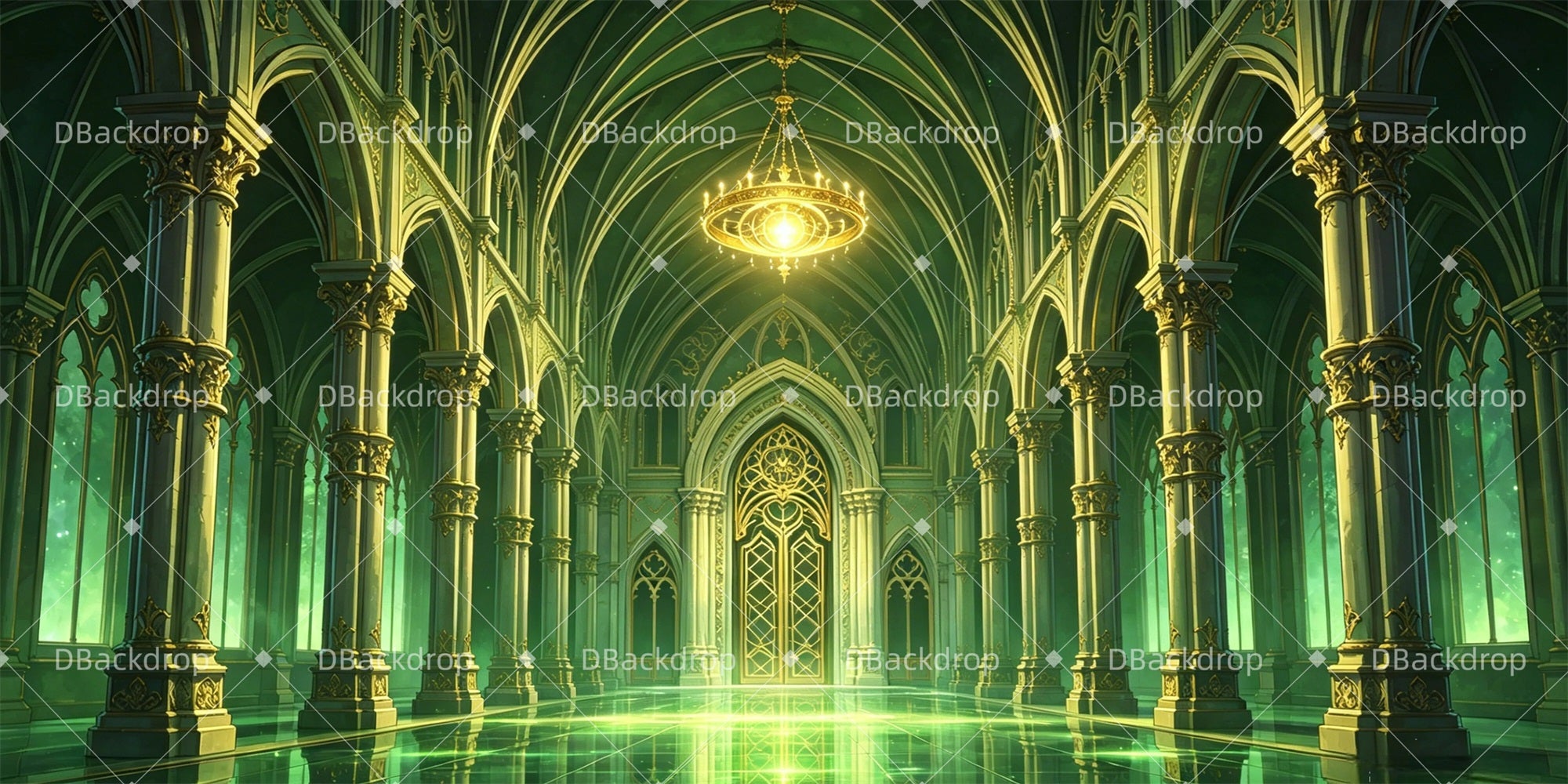 Stage Backdrop Magic Ministry Hall Backdrop For Theater Play GQ65-T15