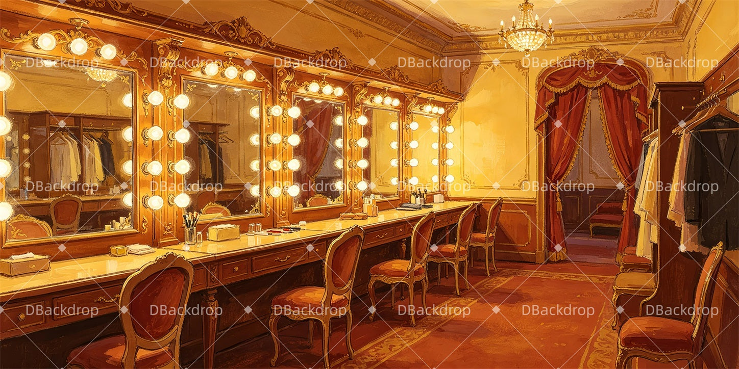 Stage Backdrop Ideas Dressing Room Backdrop For Theater GQ65-T77