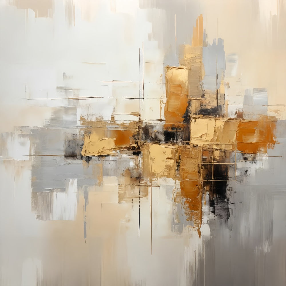 Fine Art Backdrop Modern Gold Abstract Texture Backdrop GTY-103