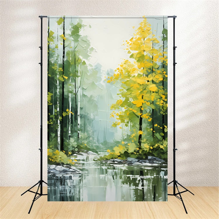 Fine Art Backdrops Dreamy Woodland Serenity Backdrop GTY-98