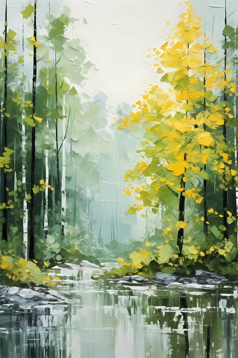 Fine Art Backdrops Dreamy Woodland Serenity Backdrop GTY-98