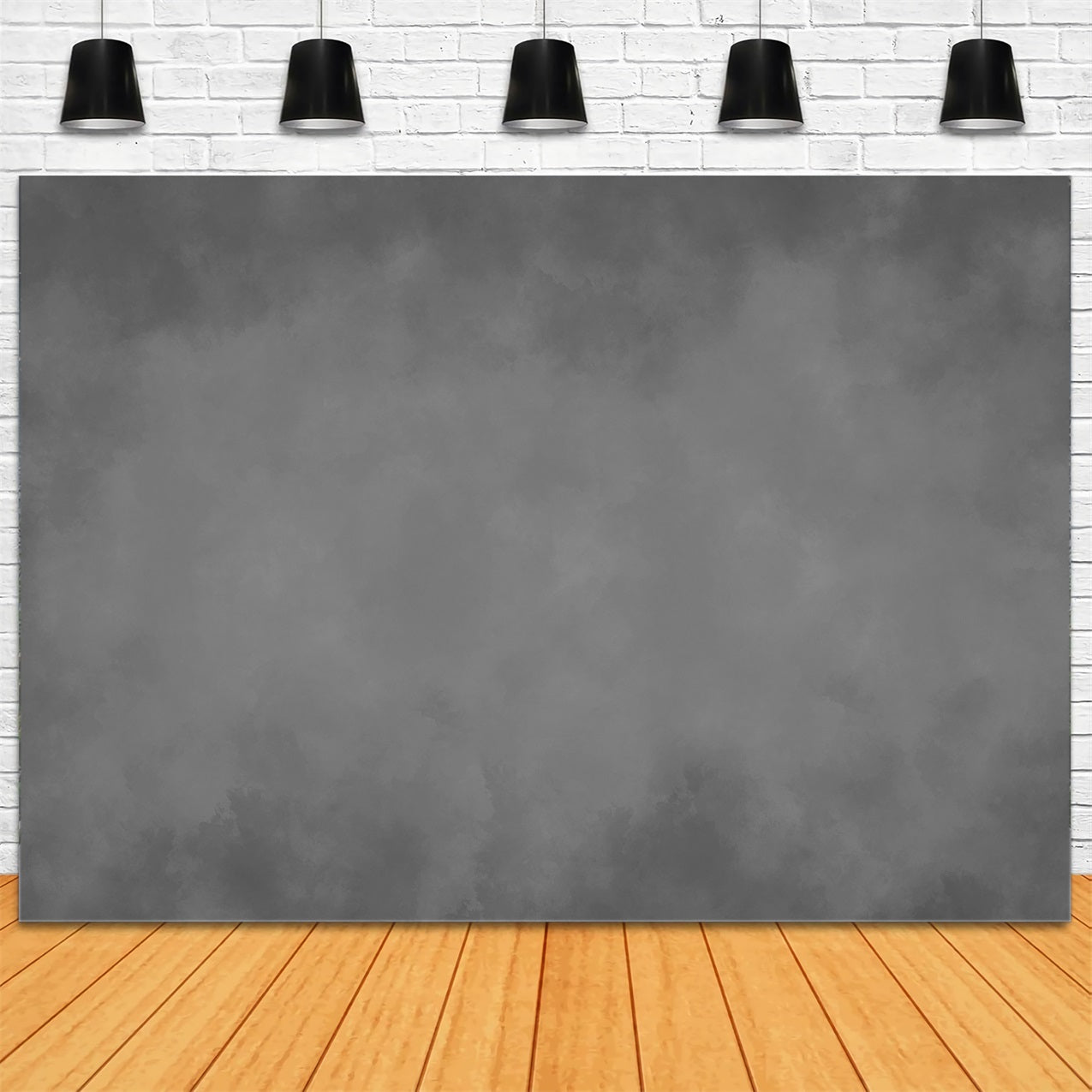 School Photo Backdrops Soft Smoky Gray Photography Backdrop GTY2-140
