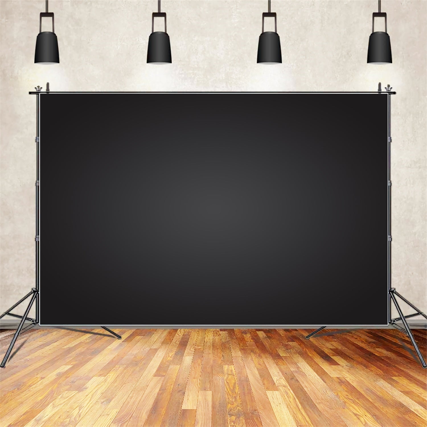 Black Photo Backdrop Twilight Noir Gradient Backdrop GTY2-165