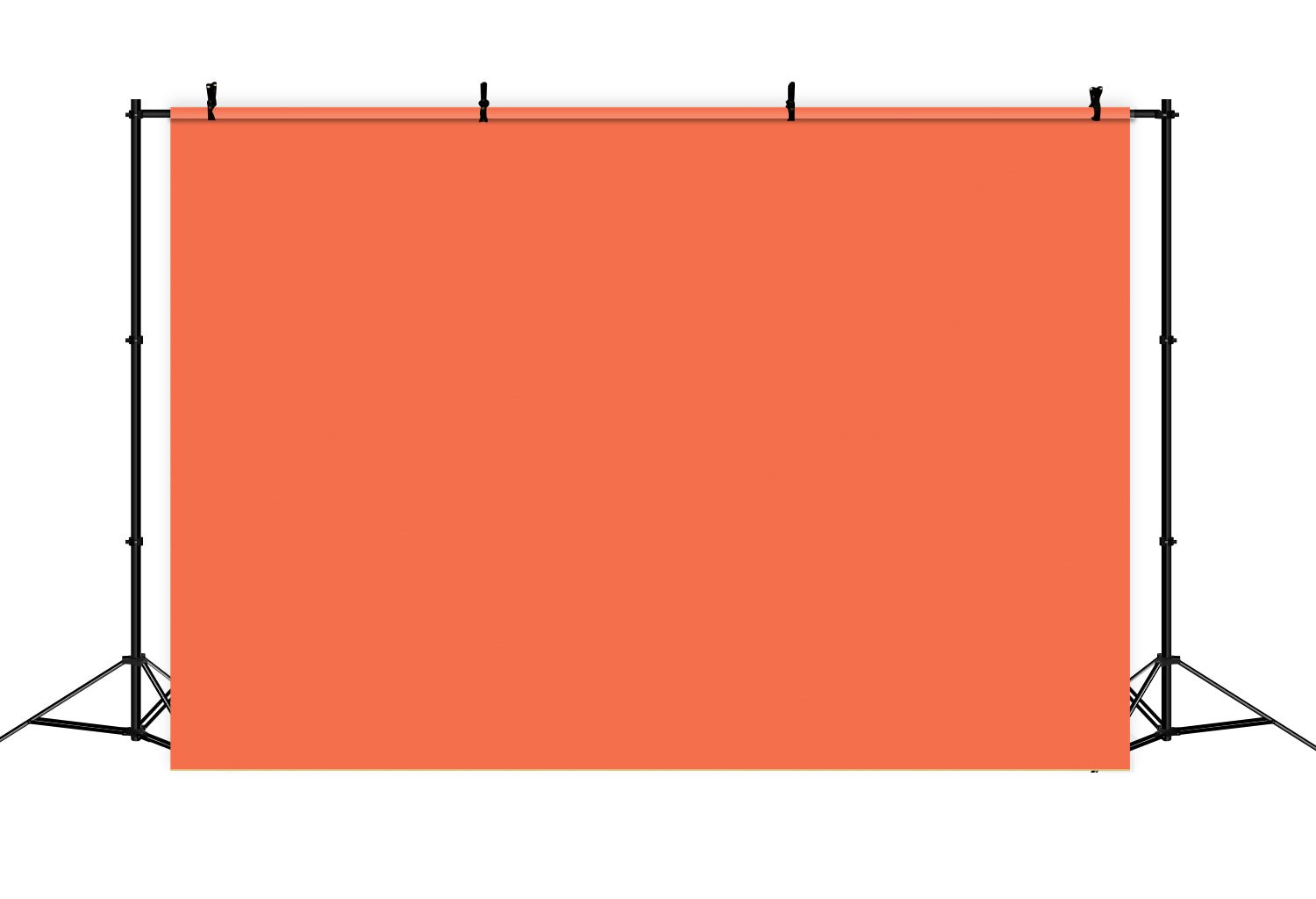 Orange Backdrops Bright Terracotta Solid Backdrop GTY2-172