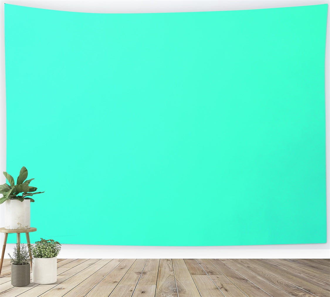 School Portrait Backdrops Refreshing Mint Gradient Backdrop GTY3-110