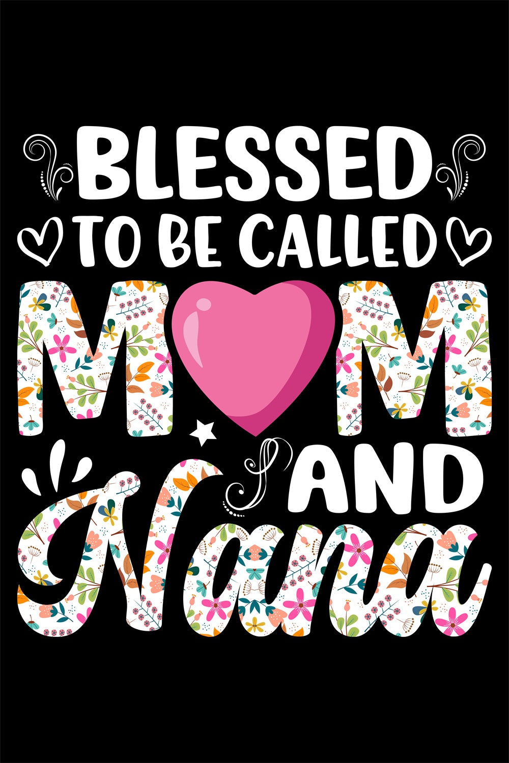 Mothers Day Backdrops Blessed Floral Customized Backdrop GTY3-193