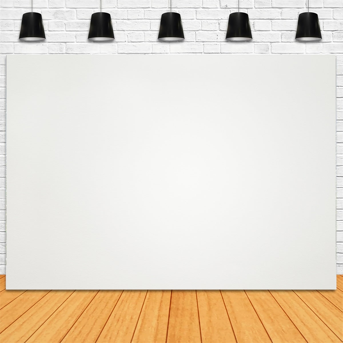 Professional Graduation Photo Backdrop Simple Off-White Backdrop GTY3-315