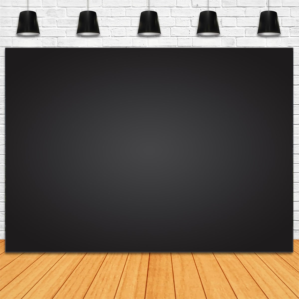 Black Backdrop Moody Dark Vignette Photography Backdrop GTY3-318