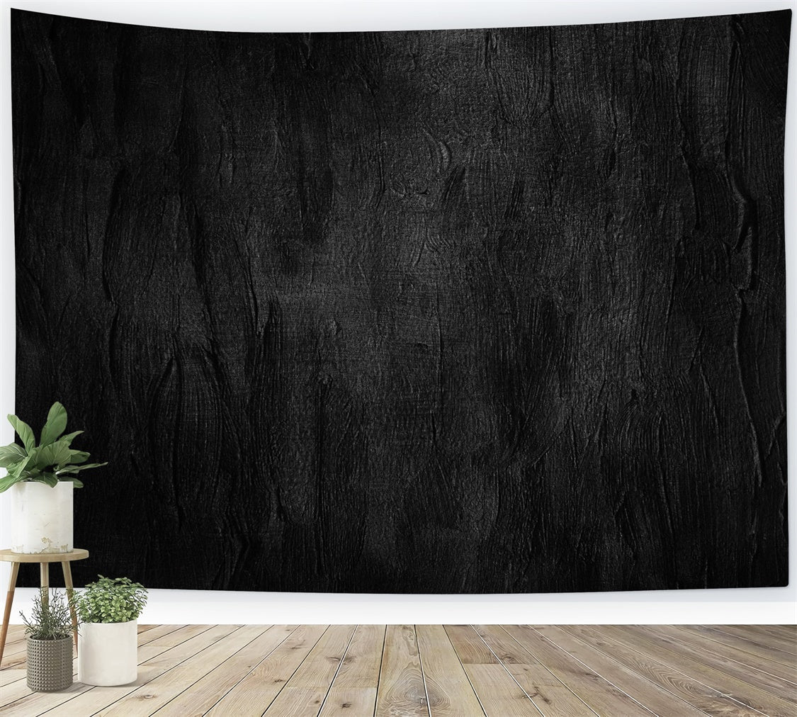 Black Photo Backdrop Textured Matte Black Backdrop GTY3-326