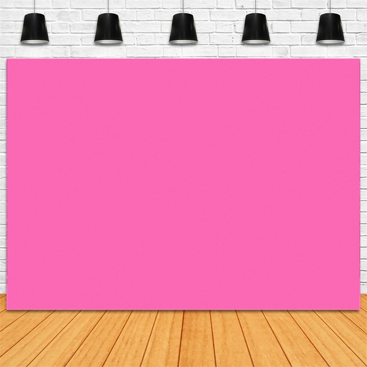 Pink Photography Backdrop Vibrant Hot Pink Solid Backdrop GTY3-81