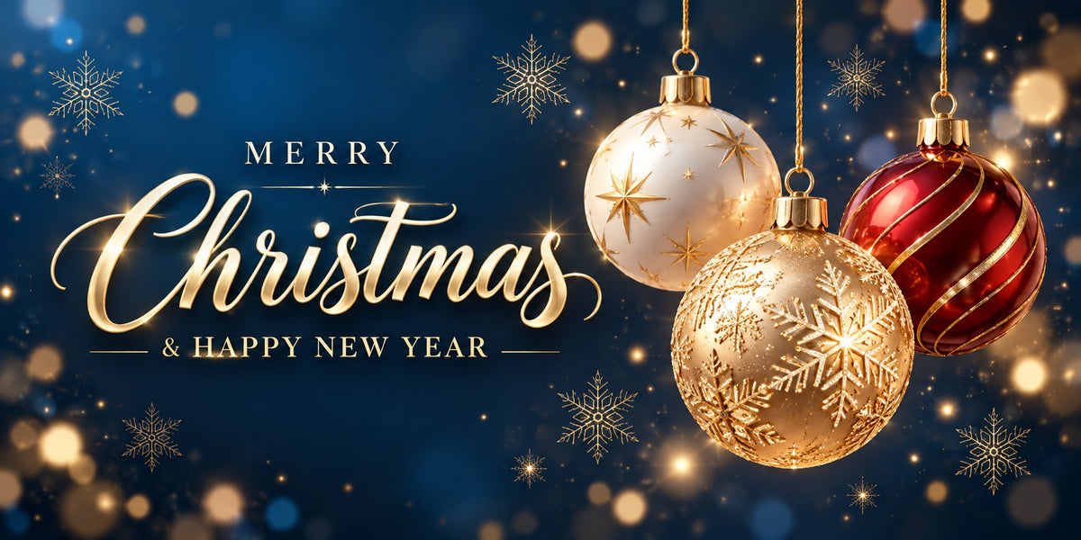 Christmas Ball Garage Door Cover Golden Ornament Greetings Christmas Garage Door Banner Decoration HQ610-147-2 Car