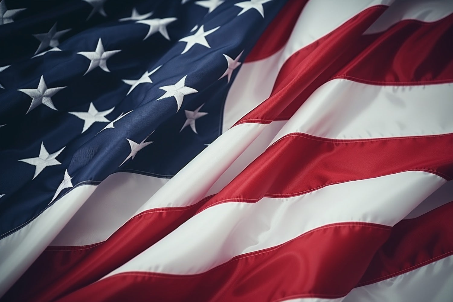 American Flag Backdrop Photography Vintage Styled Texture Backdrop LXX1-176