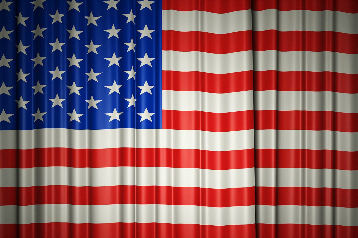American Flag Backdrop Photography Elegant Drapery Freedom Backdrop LXX1-178