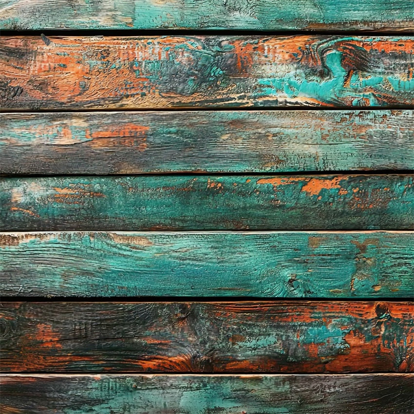 St Patrick's Day Backdrop Vintage Rustic Wood Backdrop LXX1-53