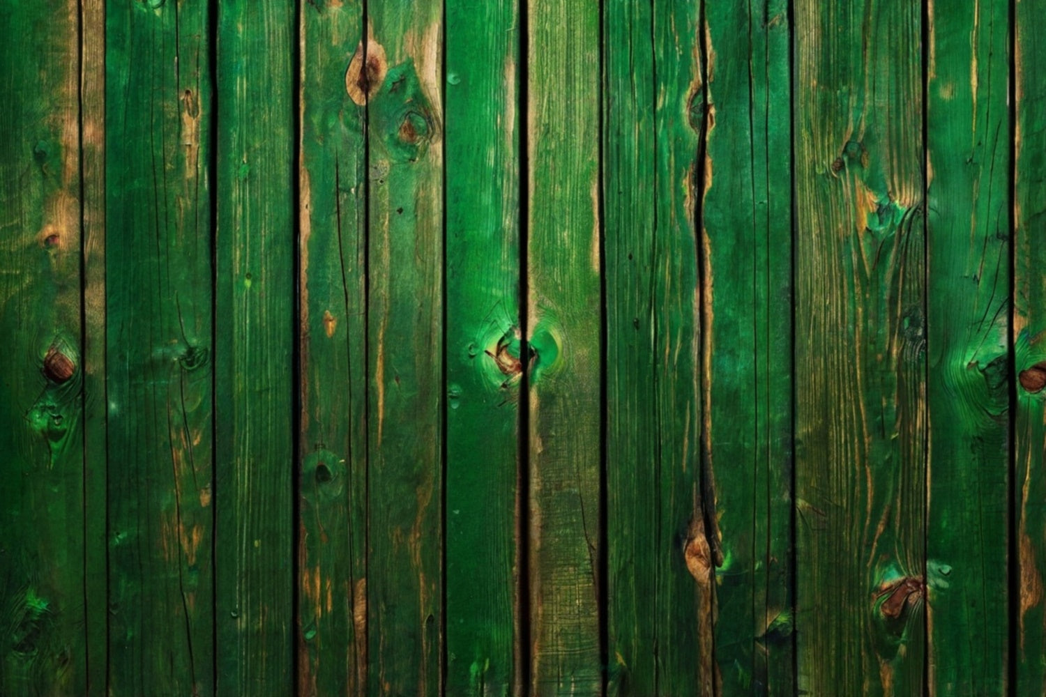 St Patrick's Day Backdrops Vintage Green Wooden Backdrop LXX1-55