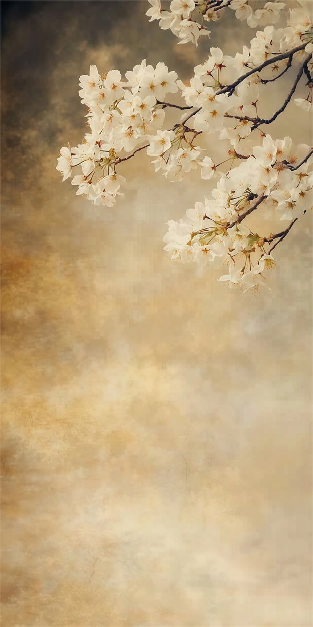 Floral Photo Backdrops Dreamy Soft Bloom Sweep Backdrop LXX2-257