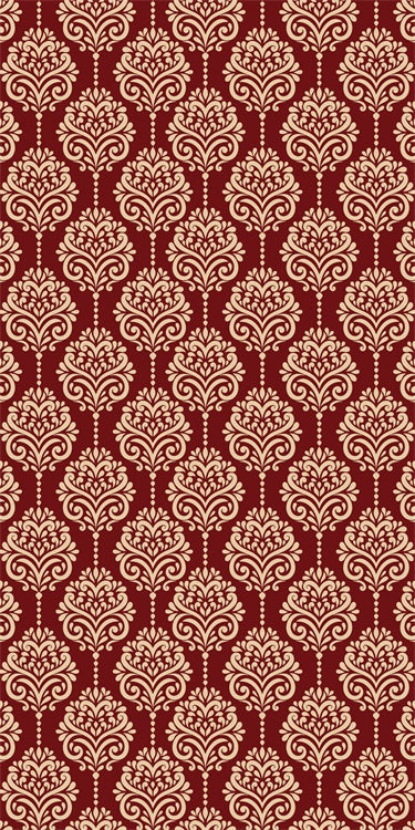 Damask Backdrops Luxury Vintage Ornate Damask Sweep Backdrop LXX2-286
