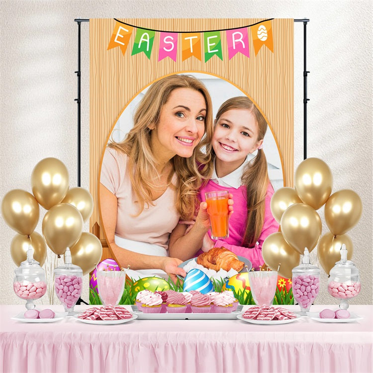 Easter Picture Backdrops Family Celebration Custom Backdrop LXX3-101