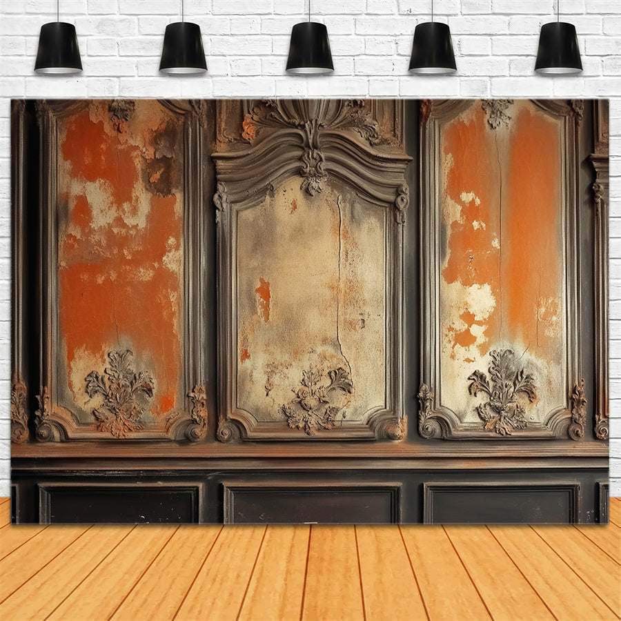 Victorian Backdrop Rustic Antique Wall Texture Vintage Wall Backdrop LXX510-104