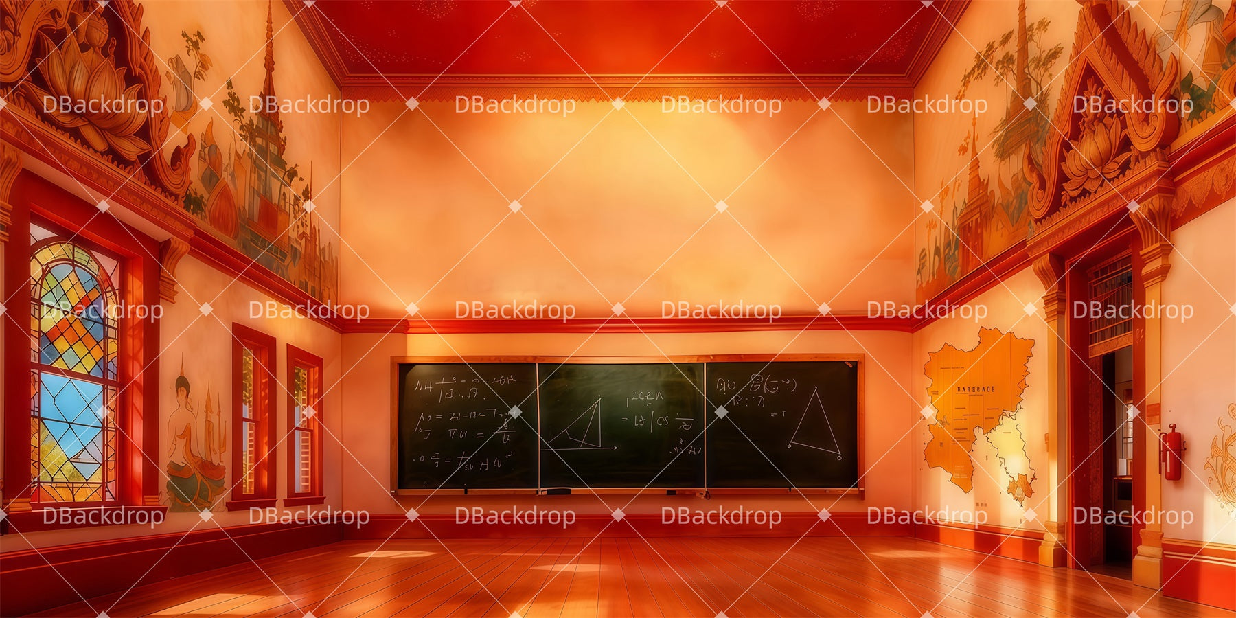 Large Stage Backdrops The Palace Schoolroom Stage Backdrop Ideas LXX511-T96