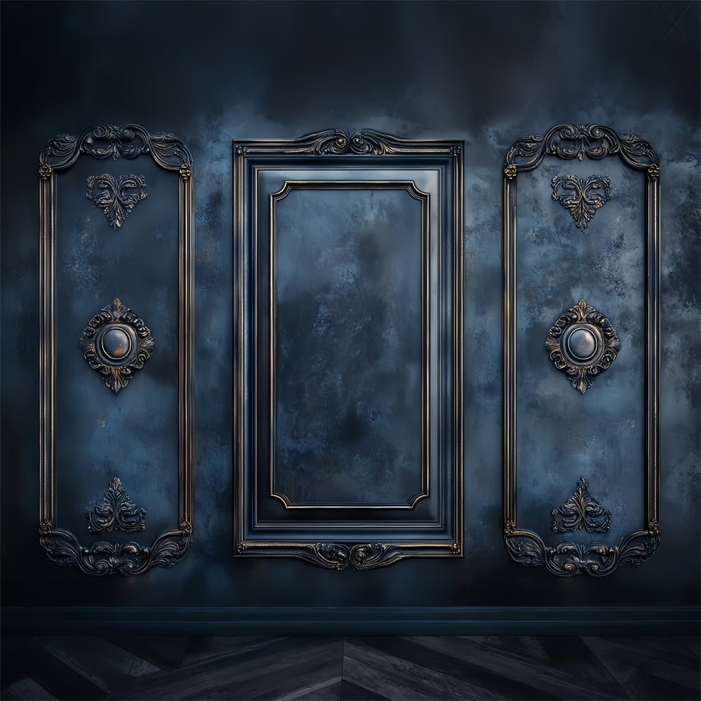 Baroque Backdrops Ornate Panel Elegance Vintage Backdrops LXX57-206