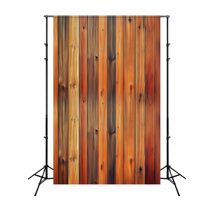 Portrait Photo Backdrop Wooden Plank Fabric Backdrop LXX57-248