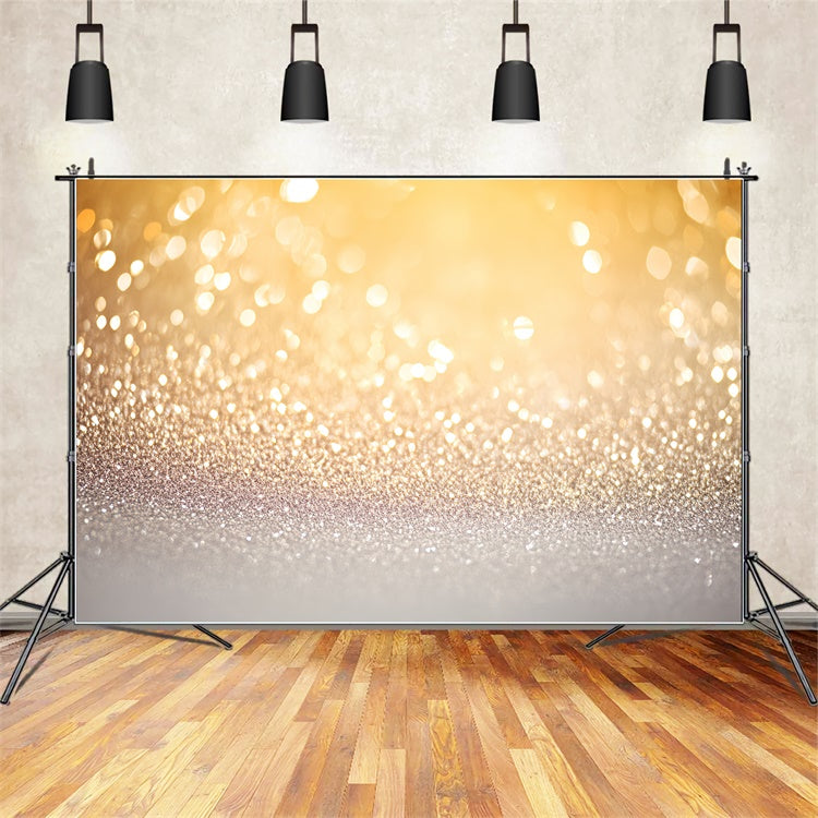 Portrait Photo Backdrop Golden Sparkle Light Backdrop LXX57-281