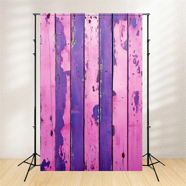 Wood Photography Backdrop Faded Rustic Plank Backdrop LXX57-290