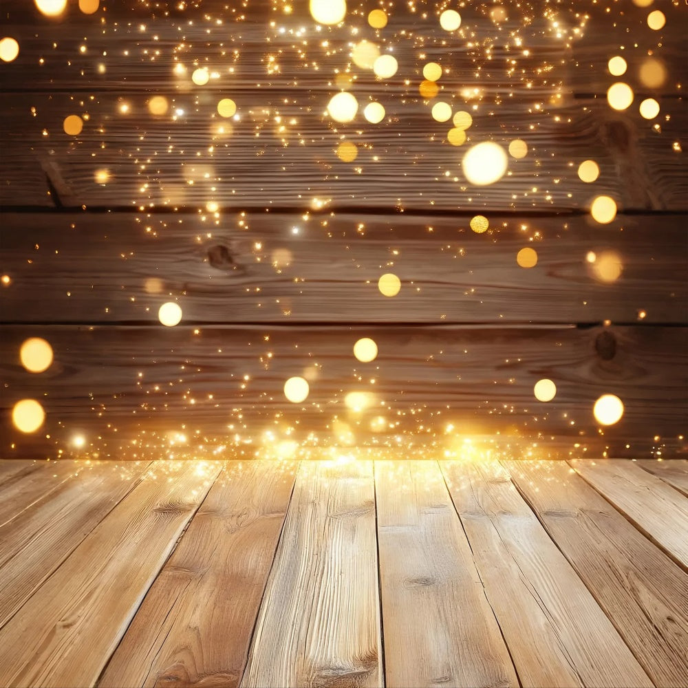 Wooden Backdrop Glowing Charm Wood Scene Backdrop LXX57-292