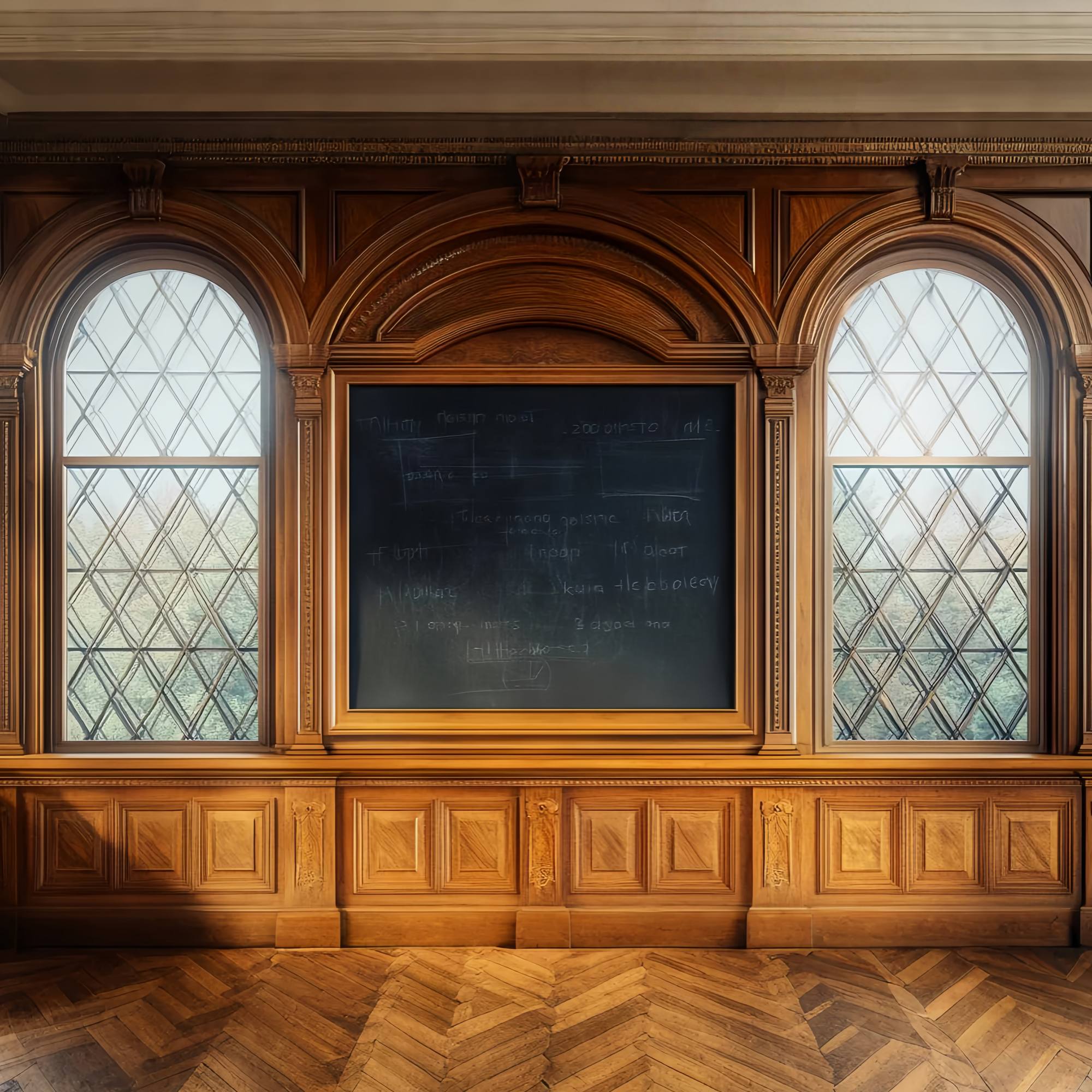 Back To School Chalkboard Backdrop Vintage Classroom Blackboard Wooden Windows Back To School Photo Backdrop LXX58-131