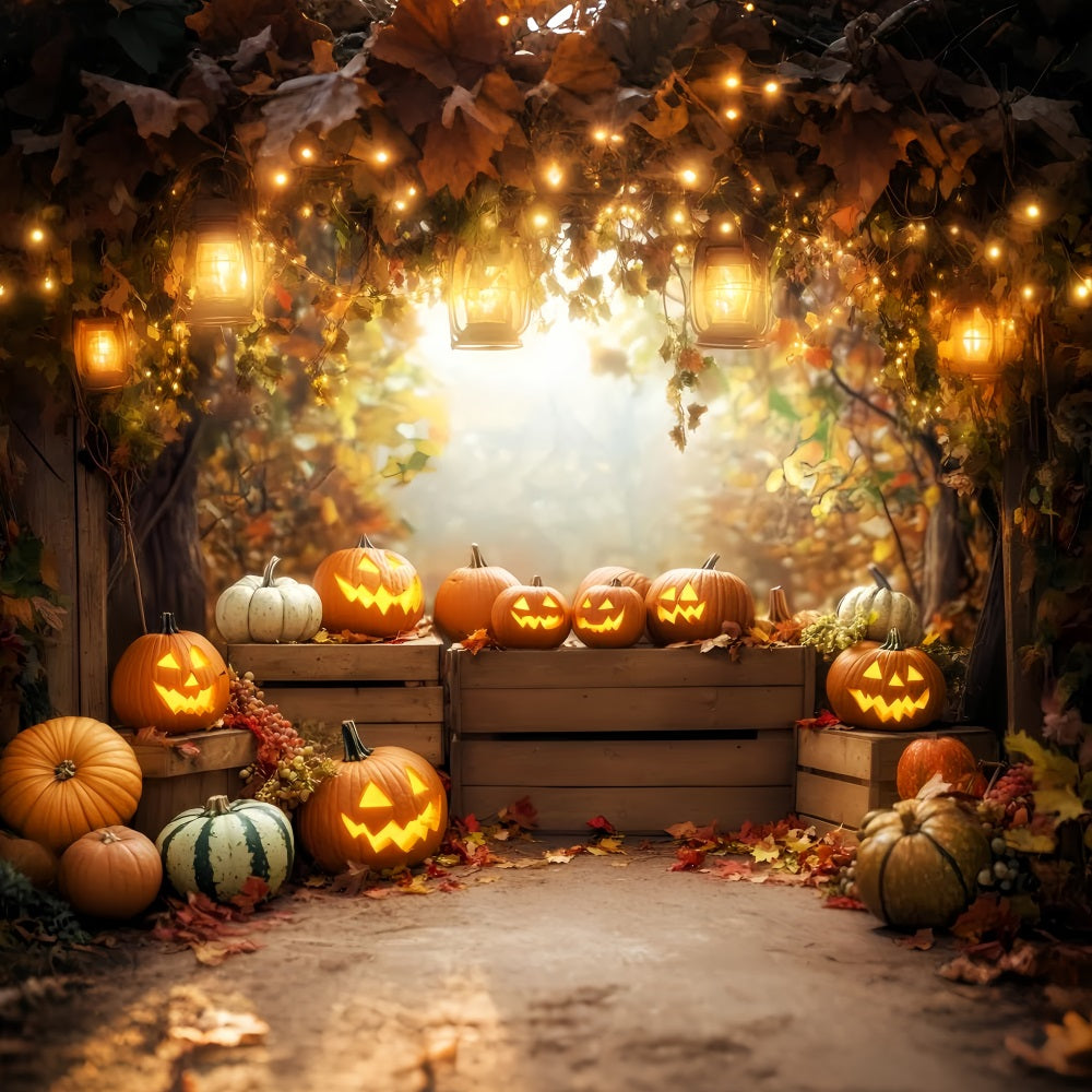 Fall Backdrop Autumn Harvest Market Stall Fall Photoshoot Backdrop LXX59-268