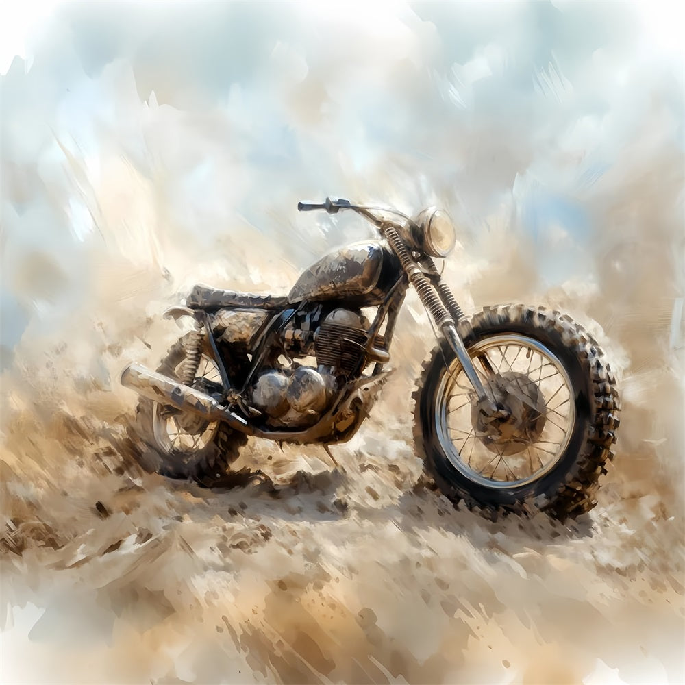 Sports Backdrop Dirt Bike Racing Adventure Sports Backdrops for Photography LXX59-318