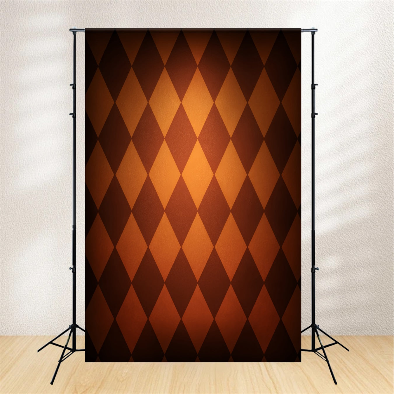 Professional Portrait Backdrop Amber Diamond Pattern Texture Portrait Backdrops LXX59-439