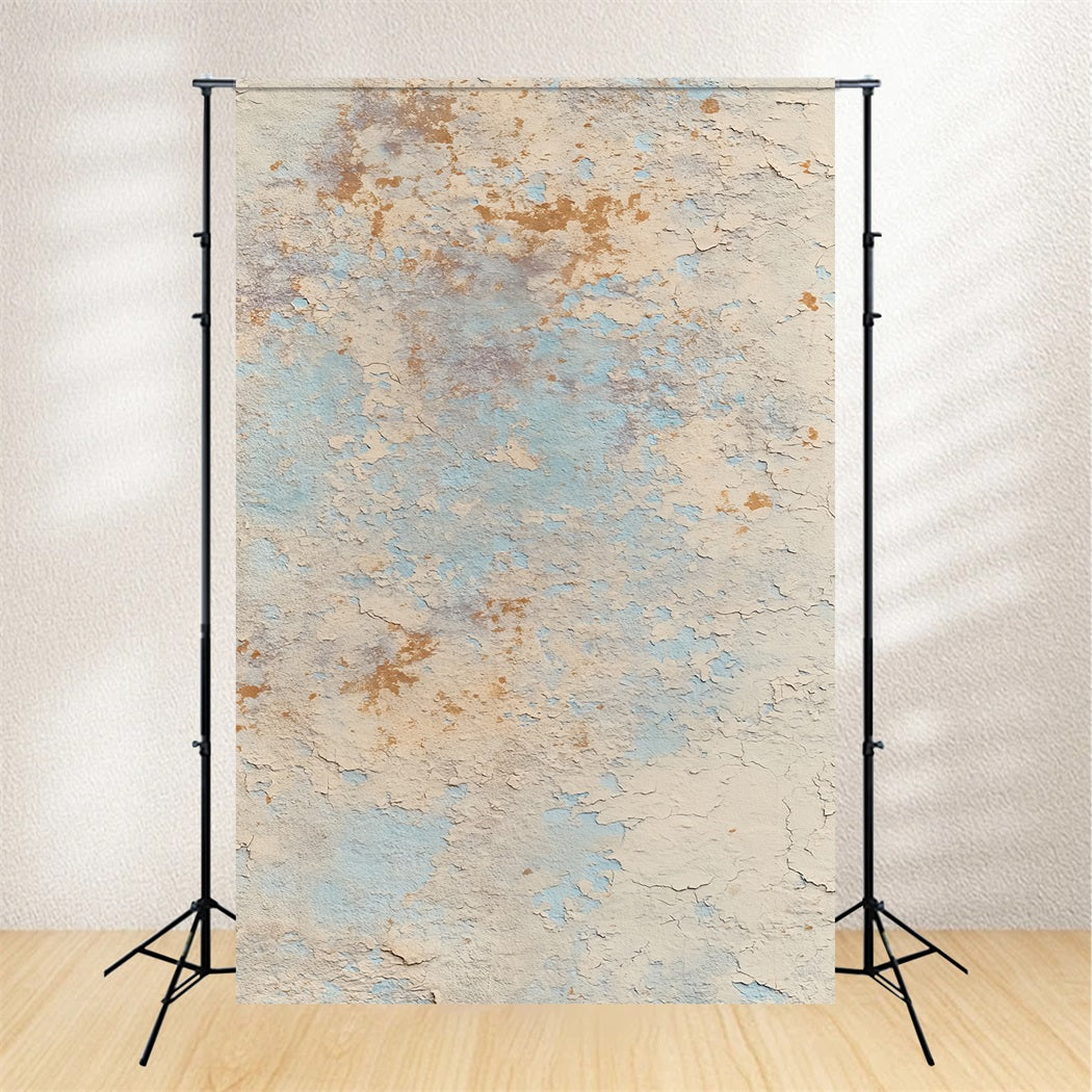 Portrait Backdrops Peeling Blue Rustic Texture Portrait Studio Backdrop LXX59-447