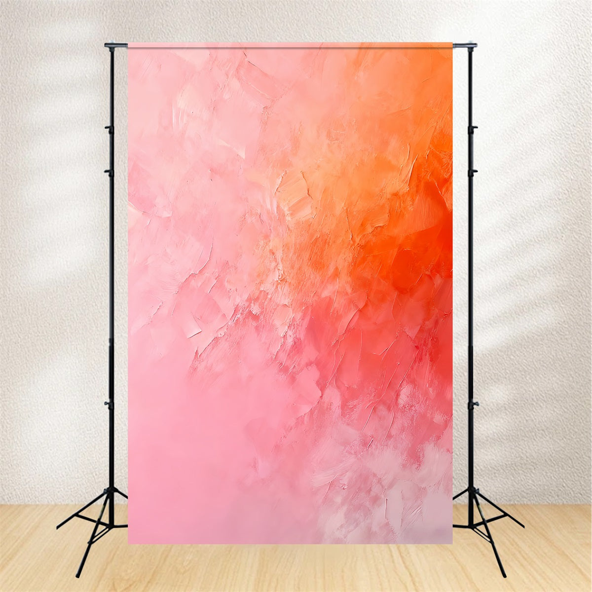 Portrait Backdrop Soft Pink Orange Texture Portrait Photo Backdrop LXX59-448