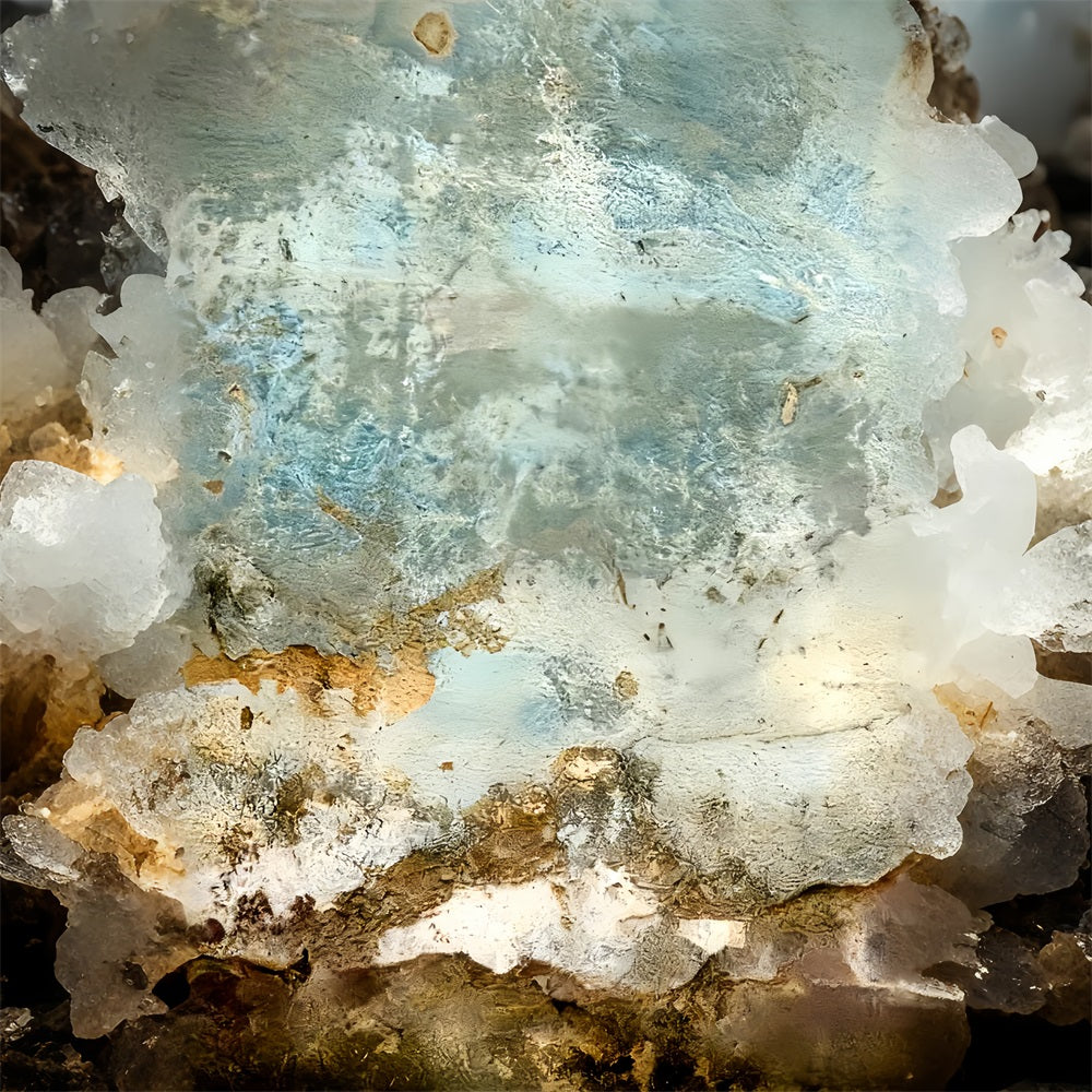 Concrete Wall Backdrop Weathered Blue Earth Texture Portrait Studio Backdrop LXX59-456