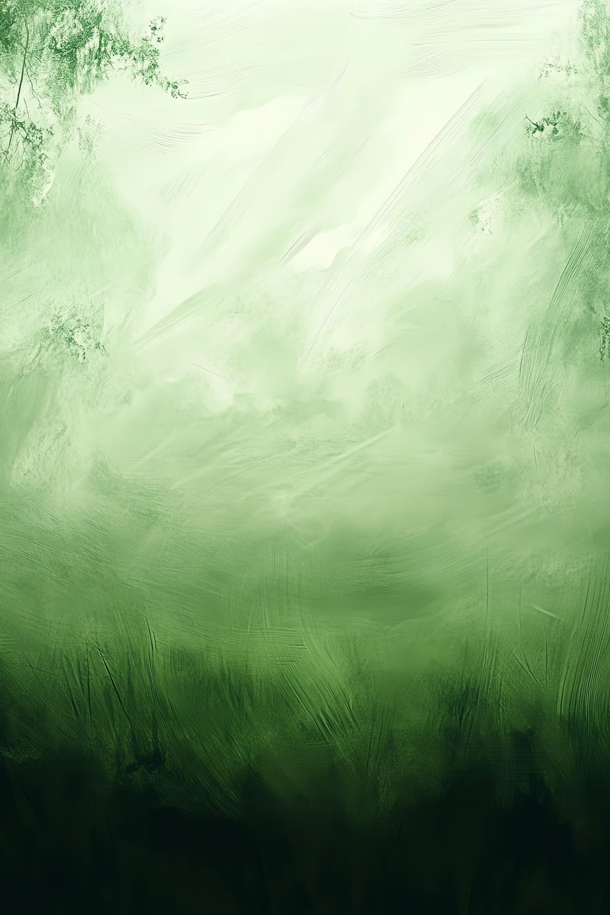 Portrait Photo Backdrops Soft Mint Painterly Wash Green Photography Backdrop LXX61-10