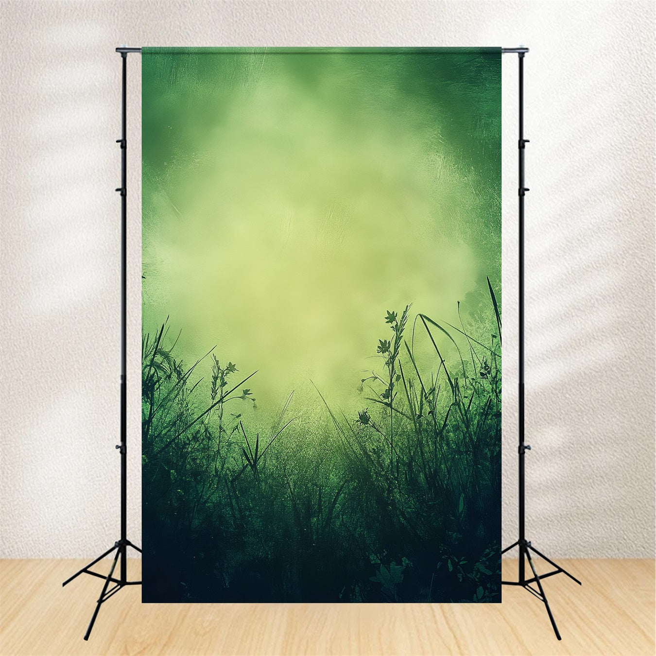 Photo Portrait Backdrop Verdant Meadow Glow Mist Studio Portrait Backdrops LXX61-11