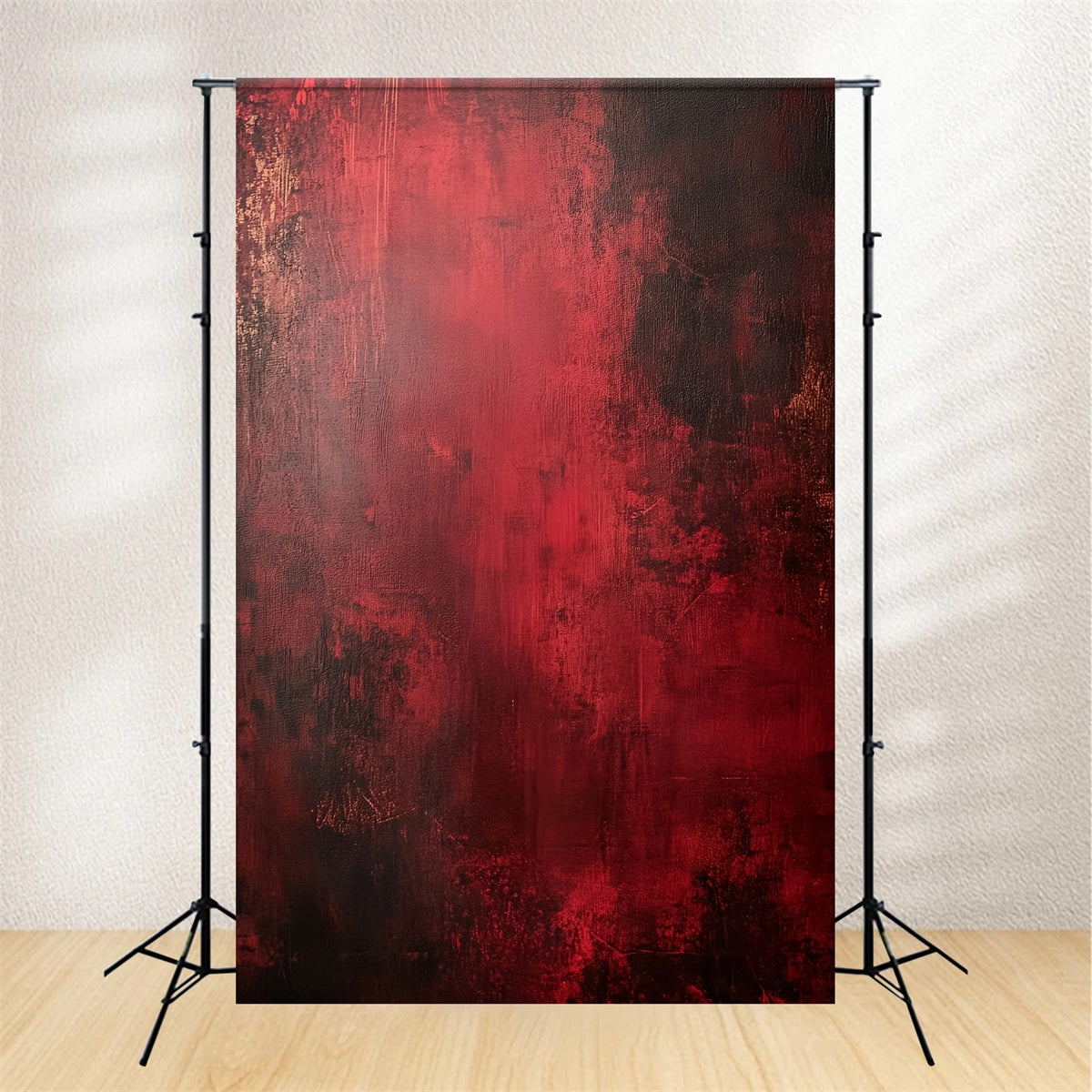 Portrait Backdrops Crimson Shadow Abstract Texture Red Photography Backdrop LXX61-17